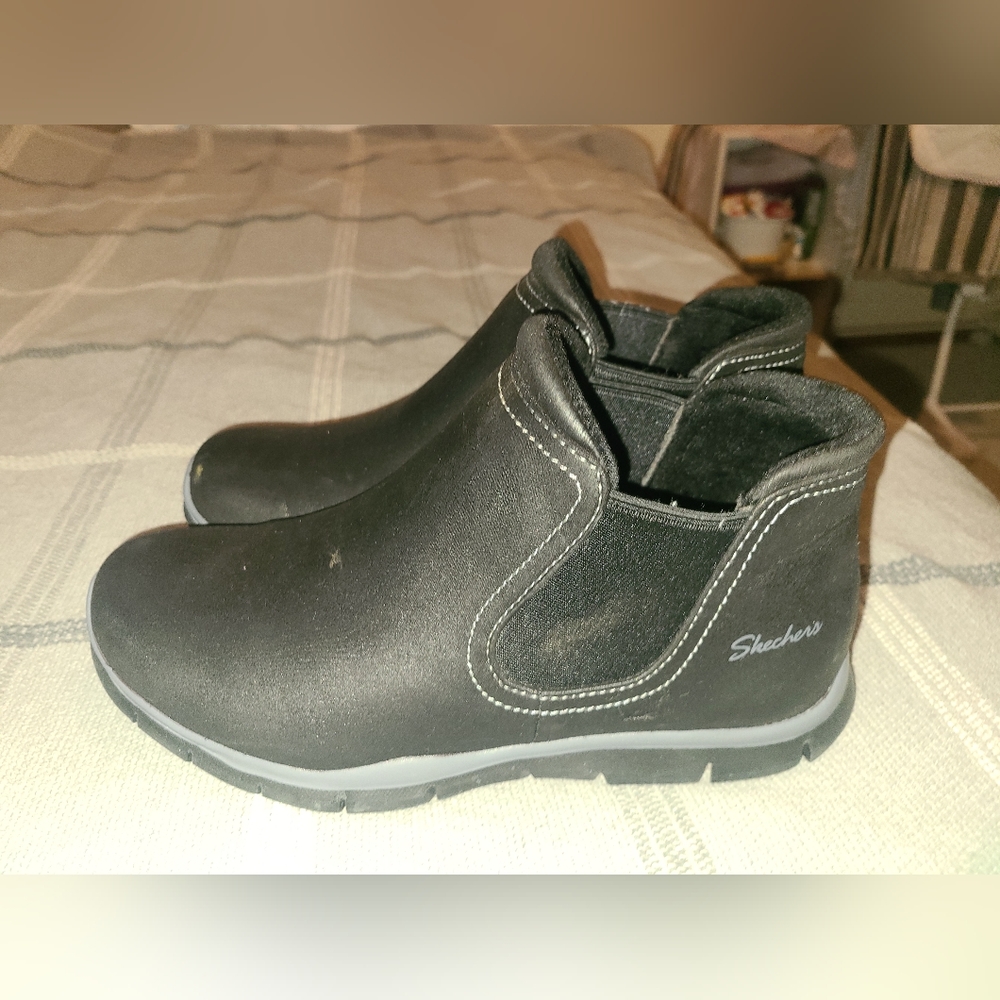 Skechers Waterproof Ankle Boots Womens 10
